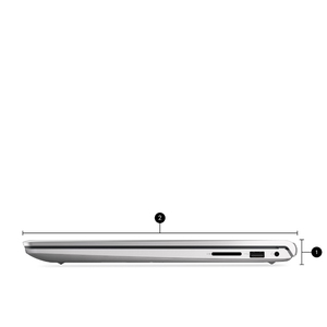 Ordinateur portable Dell 15 DC15250 Ordinateur portable 15.6 pouces FHD écran non tactile i5-1334U 10 cœurs 16 Go 512 Go SSD Intel UHD Graphics clavier anglais - Product Image 6