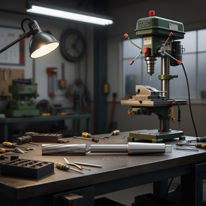 Escariador de Precisión Fervi para Trabajos de Metalurgia, Herramienta para Perforar y Acabar Orificios - Product Image 3