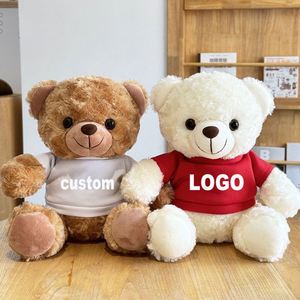 Osos de Peluche Personalizados con Logotipo Promocional y Camisetas para Regalos y Recuerdos - Product Image 1
