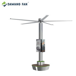 Intelligent Atomization Cooling System <b>Standing</b> Type Large Industrial Big Airpole Ceiling <b>Fan</b> - Product Image 3