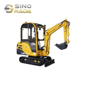 YUCHAI 13.5 ton diggers excavators energy saving mini crawler excavator YC135-9