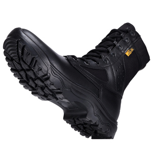 أحذية سلامة تكتيكية قتالية لصيف حار، أحذية كاحل ماصة للصدمات من المطاط + أسيتات فينيل الإيثيلين، أحذية مسامية للمشي في الهواء الطلق - Product Image 5