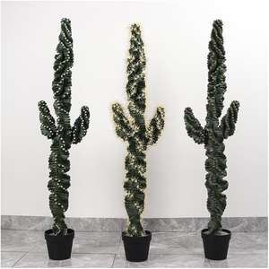 Cactus Artificiel Réaliste Grande Plante Artificielle Nouvelle Collection 2026 Effet Naturel pour Salon Arbre Cactus Artificiel - Product Image 4