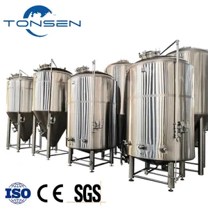 600L modern innovative stainless steel dished head bright beer tank beer storage tank jacket insulated bight beer maturation