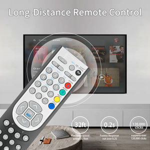 Telecomando RC1900 per OKI HITACHI ALBA CELCUS Luxor GRUNDIG Sharp JMB <span class=keywords><strong>TELEFUNKEN</strong></span> Bush TECHWOOD AKAI NEVIR SANYO LCD LED - Product Image 4