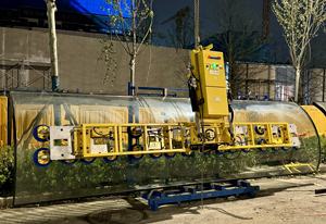 Awovolift Elevador de Vidrio Curvo de arco hidráulico Elevación al vacío para vidrio de arco con diferentes formas y peso 2-5 toneladas CE - Product Image 3