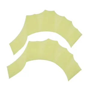 Aletas de Natación de Silicona LM LM25298 para Hombres, Mujeres y Niños, Aletas de Dedo con Membrana para Entrenamiento Profesional en Piscina - Product Image 1