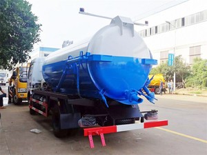 Affordable Dongfeng 4X2 6000 Liters Vacuum Sewage Truck for Septic Tank Cleaning & Municipal Waste Collection - Product Image 6