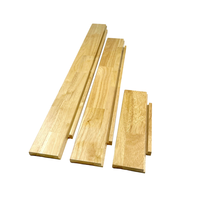 Panneau de tiroir en bois de caoutchouc à jointure sur mesure, écologique, résistant à l'eau, anti-corrosion, pour intérieur, planches de haute qualité pour cuisine