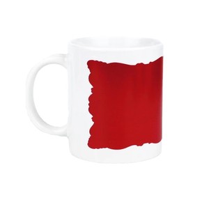 Tasse personnalisable avec image <span class=keywords><strong>et</strong></span> <span class=keywords><strong>texte</strong></span>, à changement de couleur partiel, modèle 7102, avec poignée, pour personnalisation de motifs floraux en relief <span class=keywords><strong>et</strong></span> de motifs floraux blancs sur gobelet en papier - Product Image 5