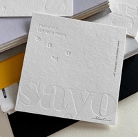 Carte de Mariage de Luxe Personnalisée en Letterpress, Faire-part de Mariage Haut de Gamme avec Texte Gaufré, Carte Postale, Carte Menu