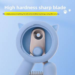 डू पालतू गर्म बिक्री स्टॉक उच्च गुणवत्ता क्लासिक पेशेवर नाखून क्लिपर्स स्टेनलेस स्टील कैंची फ़ाइल किट कुत्ते के बाल - Product Image 3