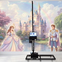 Murmura gran escala al aire libre Industrial al por mayor Textured Portable Automated Smart 3d Wall Pen Printer Robot