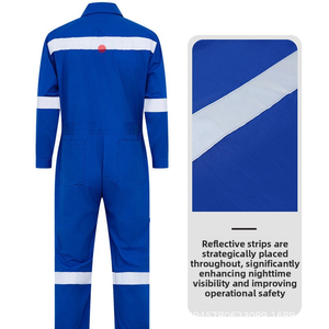 Vêtements <span class=keywords><strong>de</strong></span> <span class=keywords><strong>travail</strong></span> et uniformes d'été légers en coton à haute visibilité, respirants et absorbant la transpiration - Product Image 4