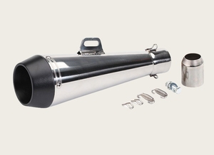 Tubos de Escape de Gran Cilindrada, Aptos para Modificación de Piezas de Yamaha Tmax 500 Kawasaki Huanglong 600, Tubos de Escape - Product Image 2