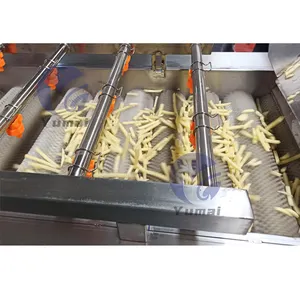 Small Scale Fully Automatic Processing Making Machinery To Make Potato Chips Frozen French Fries