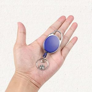 Portabadge Retrattili Resistenti con Moschettone e Anello Portachiavi, Personalizzabili con Logo, Vendita all'Ingrosso ODM - Product Image 5