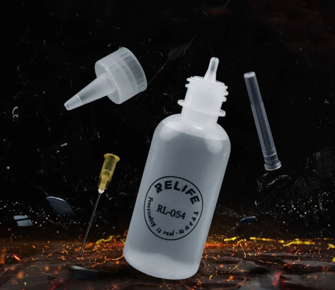 Aplicador Colofonia Soldadura Botella Dispensadora De Fundente De Colofonia | Aplicación Precisa Para Soldadura Electrónica | Punta Fina Accesorio Soldadura Fundente Líquido