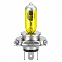 Vente directe d'usine Ampoules halogènes en verre de quartz à lumière dorée H4 24V 75/70W Ampoule de phare de voiture en gros