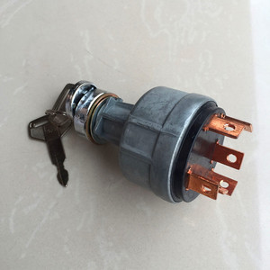 สวิตช์จุดระเบิดสำหรับรถขุด kobelco Sk350 Sk250 Sk200 Sk210 8 24 V DC แผงโลหะสีเทา - Product Image 1