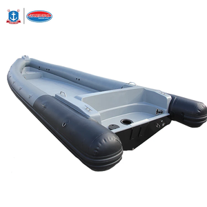 26FT 800 CE Bateau gonflable <span class=keywords><strong>semi</strong></span>-<span class=keywords><strong>rigide</strong></span> Hypalon fibre de verre rameur nervures Yacht utilisé pour moteur hors-bord - Product Image 3