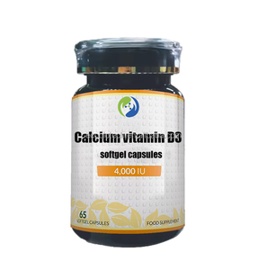 Ausreson Vitamin D3 + K2 Softgel takviyesi Vegan destek güçlü kemikler kalsiyum Vitamin D3 + K2 yumuşak jel kapsüller - Product Image 2