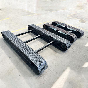 Châssis chenillé hydraulique agricole pour vergers, châssis de transport chenillé tout-terrain, ensemble de marche - Product Image 5