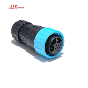 M25 3 + 9pin LED ánh sáng kết nối điện cộng với tín hiệu lắp ráp kết nối IP68 kết nối không thấm nước - Product Image 4