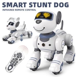 Robot chien intelligent SJY-BG1533 avec contrôle par roues, commande vocale, jouet robot chien télécommandé multifonction - Product Image 4