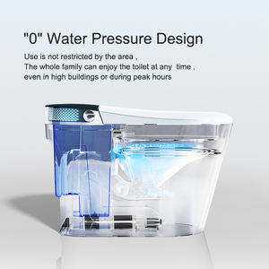 Toilette intelligente Hwell, nettoyage <span class=keywords><strong>automatique</strong></span>, toilette intelligente personnalisée, <span class=keywords><strong>détection</strong></span> d'urine masculine, chasse d'eau, nettoyage féminin, WC - Product Image 3