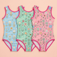 Justaucorps de gymnastique et de danse personnalisé en spandex pour filles, avec design par sublimation, pour la performance, vente en gros