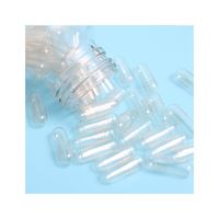 Capsules végétales vides transparentes HPMC de haute qualité, taille 0, certifiées Halal, fabricant