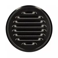 Acier inoxydable 70-200mm mur extérieur sortie d'air grille d'aération bouchon de conduit rond couvercle de ventilation trou bouchon système de ventilation