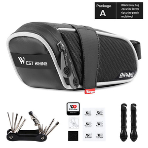 Sacoche de selle de vélo avant imperméable pour sports de plein air, téléphone et voyage, pour le cyclisme - Product Image 6