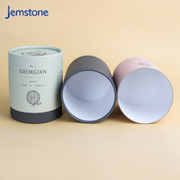 Boîte cylindrique en carton rond pour emballage cadeau de vêtements de qualité supérieure, en matériau écologique, impression personnalisée