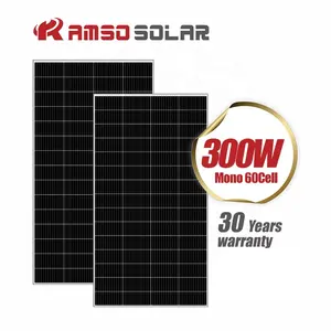 집에 대한 태양 전지 패널을 얻기 알루미늄 300 와트 태양 전지 패널 가격 목록 제조 업체 중국에서 100w 200w 300 w 400w 작은 솔