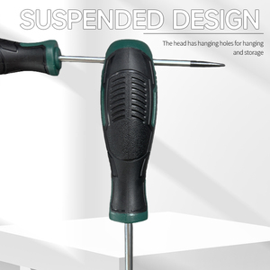 Expert Quality Magnetic <strong>Screwdriver</strong> Flathead Variety Colors Chrome Vanadium Steel PLASTIC CASE Premium Key Tool - Product Image 4