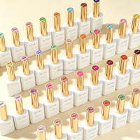 Vernis Gel UV Professionnel Personnalisé Couleurs Variées pour Nail Art, Séchage Rapide 30-60s, Vente en Gros pour Salons, Marque Privée OEM ODM