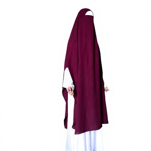 Hijab Crincle Airflow, Khimar français Safamedina, traditionnel musulman, élégant et modeste - Product Image 1