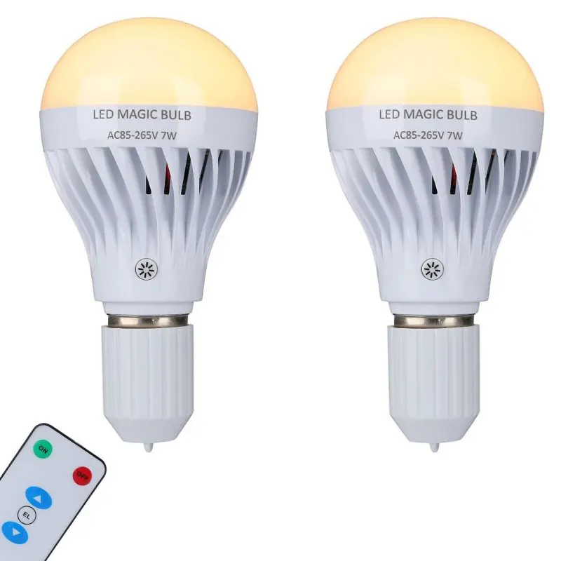 Lampadina ricaricabile a LED da campeggio all'aperto con batteria di Backup lampada da casa di emergenza intelligente lanterna luce da campeggio portatile per barbecue