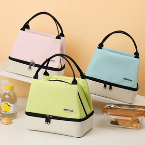 Nueva <span class=keywords><strong>bolsa</strong></span> <span class=keywords><strong>de</strong></span> <span class=keywords><strong>hielo</strong></span> <span class=keywords><strong>de</strong></span> doble capa para picnic, <span class=keywords><strong>bolsa</strong></span> <span class=keywords><strong>de</strong></span> almuerzo <span class=keywords><strong>de</strong></span> picnic <span class=keywords><strong>de</strong></span> gran capacidad, <span class=keywords><strong>bolsa</strong></span> Bento térmica portátil para niñas - Product Image 3
