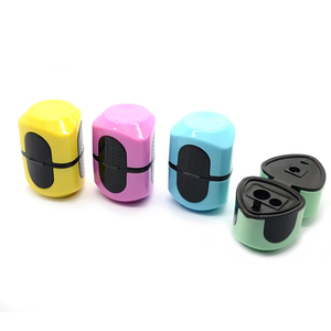 Sacapuntas <span class=keywords><strong>Manual</strong></span> Zongmao de Nuevo Diseño, Mini, Pequeño y Lindo, con Doble Orificio, para Lápices de Dibujo y Carbón, Multifuncional, de Tres Rangos - Product Image 1
