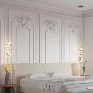 Lustre en albâtre avec pendentifs à longue bande de chevet en marbre pour chambre à coucher moderne - Product Image 5