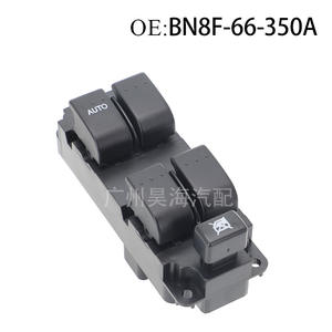 Interrupteurs de lève-vitres électriques ABS 12V neufs BN8F-66-350A pour Mazda, pièces automobiles adaptées - Product Image 1