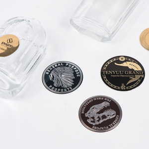 Etiquetas de Aluminio Flexibles en 3D con Relieve, Pegatinas Metálicas de Superficie Curva para la Personalización de Vinos y Licores - Product Image 5