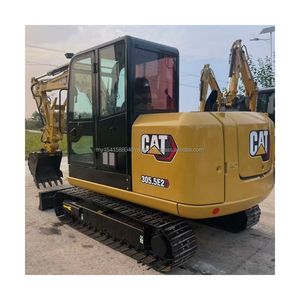 Excavatrices d'occasion entièrement intelligentes et entièrement automatiques Caterpillar CAT 305.5 305.5E, mini-pelles hydrauliques sur chenilles de 5,5 tonnes - Product Image 1