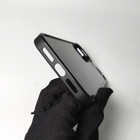 Nouvelle coque pour iPhone, coque de téléphone en TPU PC, coque de téléphone à rainures, matériau de coque de téléphone, housse de téléphone