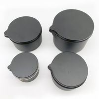 RTS Vente en gros – Mini boîtes métalliques vides en fer blanc de 1 oz, 2 oz, 4 oz, 6 oz avec pulvérisateur à pompe, emballage rond