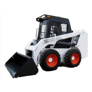 뜨거운 판매 중국 최고 브랜드 Wecan 스키드 스티어 로더 870 Earthmoving Machinery 내에서 옵션 부품으로 백호 로더 건너 뛰기