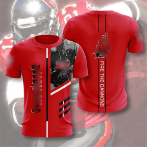 High Quality Men's 3D Digital Printing Sublimation T-Shirt Shirts and American Football Jersey Uniforms